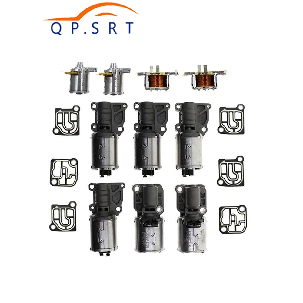 

0B5 DL501 DQ500 7-speed Transmission Control Solenoid Valve Kit 0B5398009A 0B5398009E For Audi A4 S4 A5 S5 A6 S6 A7 Q5 RS4 RS5