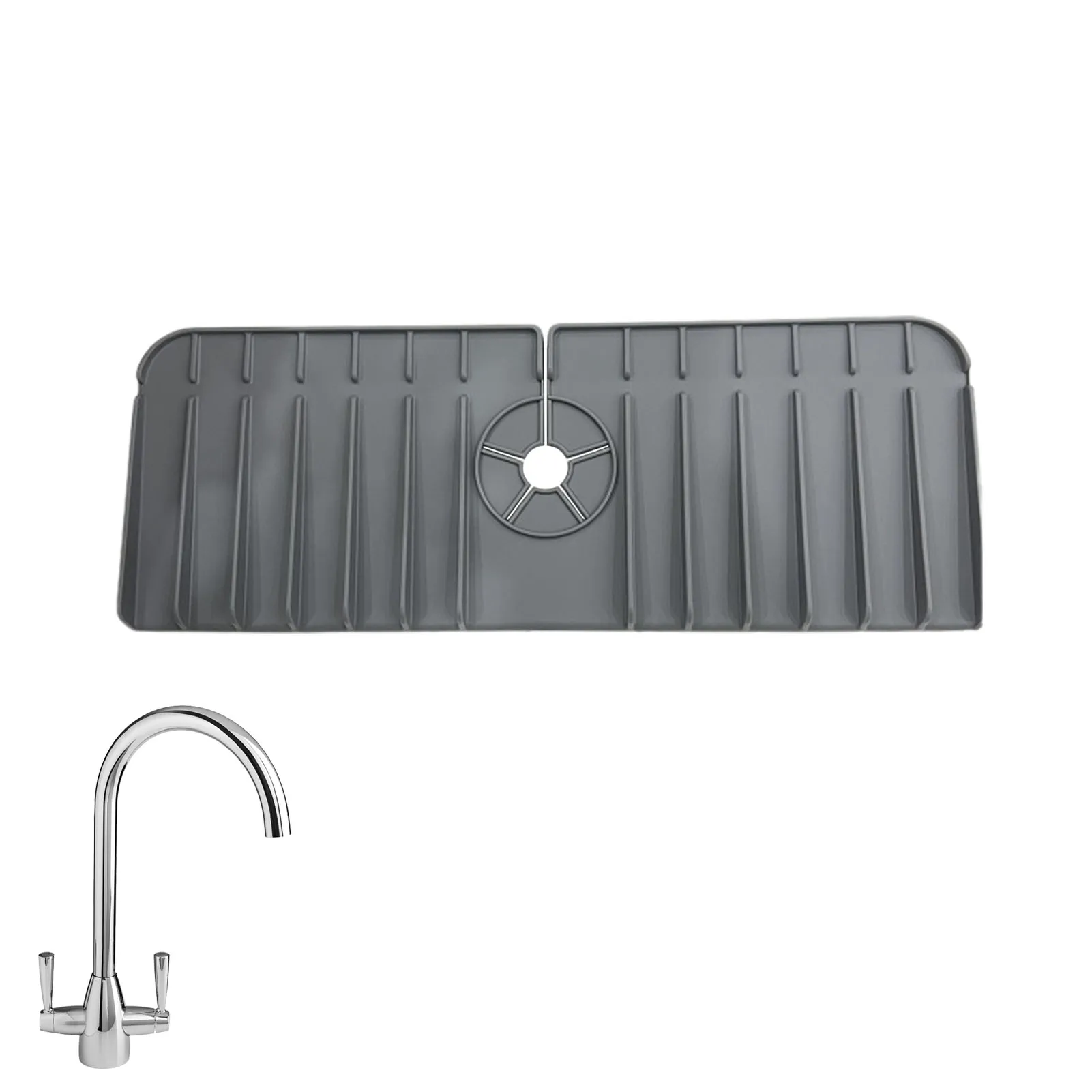 

Silicone Faucet Splash Catcher Silicone Faucet Splash Catcher Silicone Sink Faucet Mat For Kitchen Sink Splash Guard Sink Splash