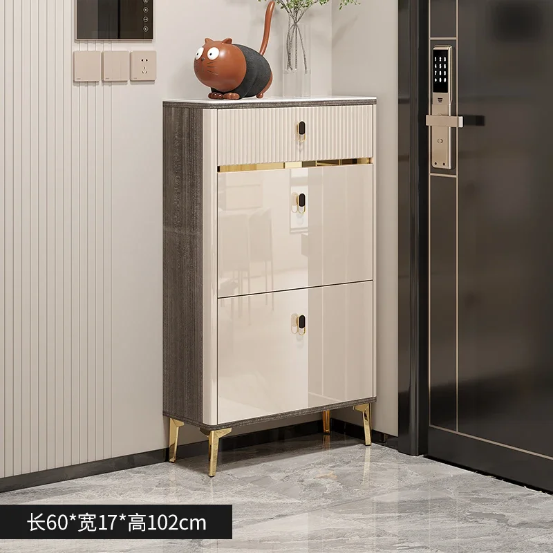 Роскошная полка для обуви прихожей современная пыленепроницаемая ящик Sapateira