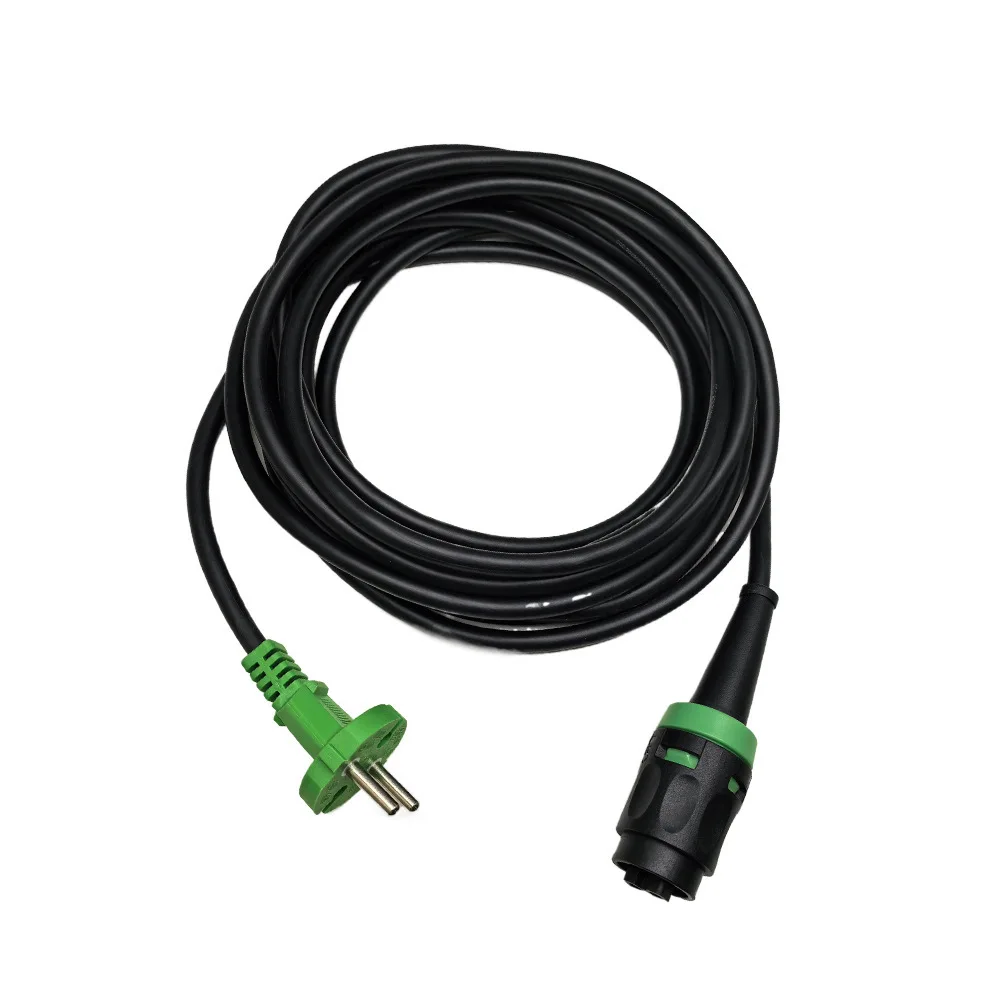 Фото Промышленный силовой кабель для пылесоса-шлифовальной машины Festool, удлинительный сменный кабель с вилкой ЕС для электроинструмента. №2