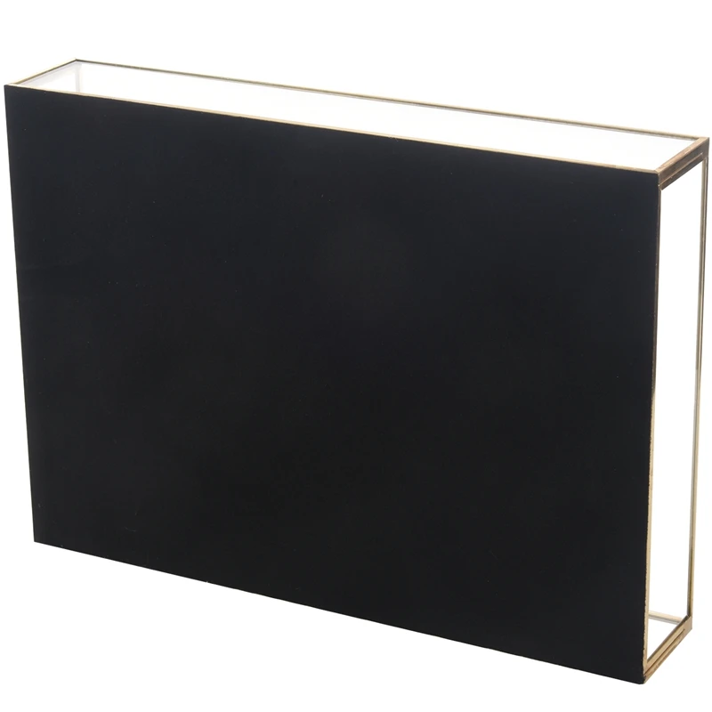 Поднос для хранения в скандинавском стиле ретро прямоугольный Золотой