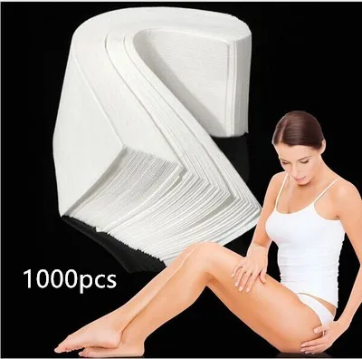 1000Pc Hair Removal Depilatory Nonwoven Epilator Wax Strip Paper Roll Waxing Health Beauty Body  Hair Romover Wax for Depilation