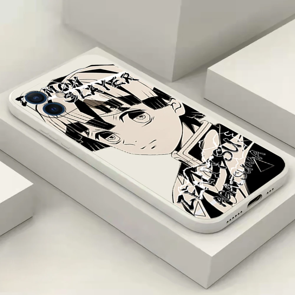 

Demon Slayer Agatsuma Zenits Phone Case For iPhone 11 12 13 11Pro 6 7 8 12mini XR XS 12Pro MAX SE 2020 13 Pro Soft TPU Funda
