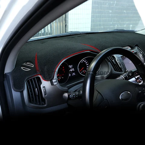 Чехлы на приборную панель автомобиля для Kia Sportage 3 2011 2012 2013 2014 2015, козырек от солнца, коврик с защитой от УФ-лучей, коврик, аксессуары