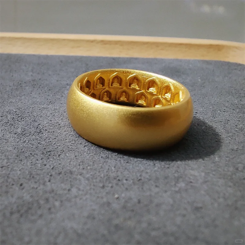 Кольца Wanfo для мужчин и женщин нишевые винтажные аксессуары на удачу цвет белый