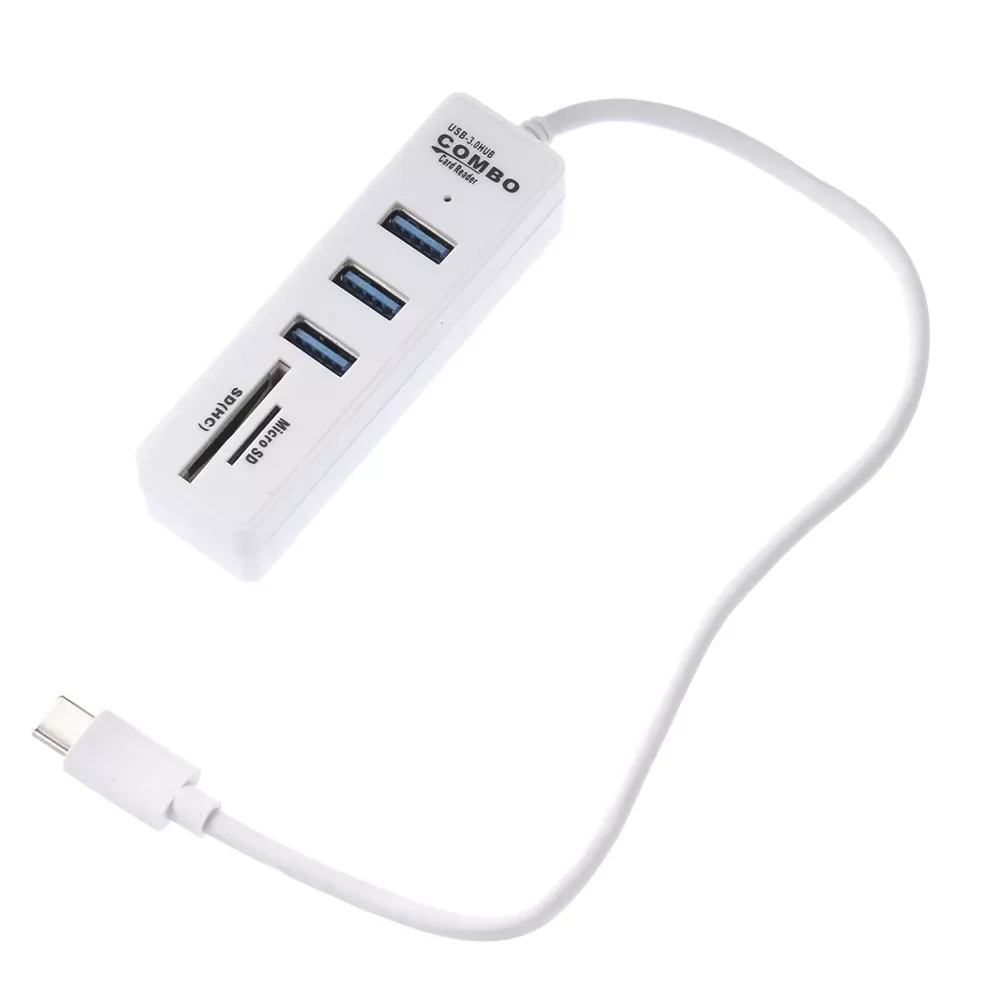 

Высокоскоростной USB-разветвитель с 3 портами USB 3,0 для ПК