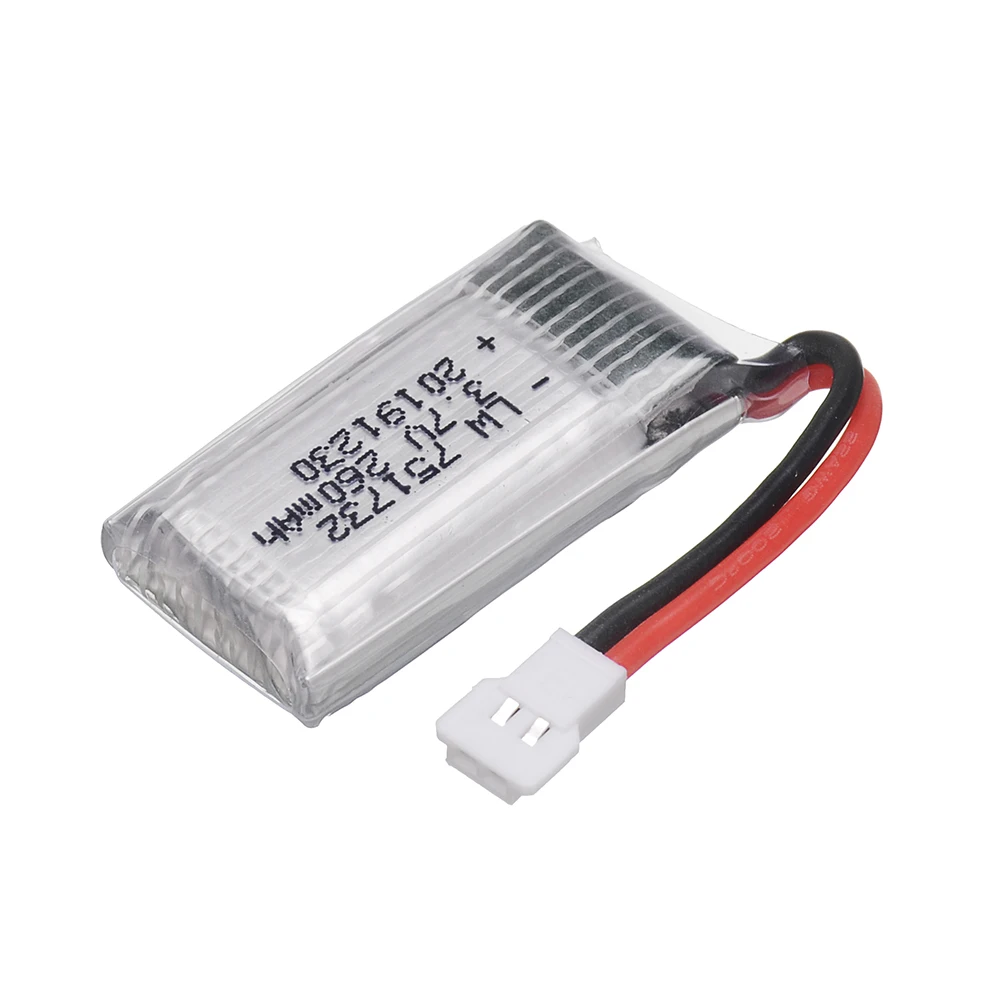 3.7v 260mah lipo battery for eachine h8 jjrc h2 h 48 h8mini rc drone helicopter with spare parts | RC Quadcopter