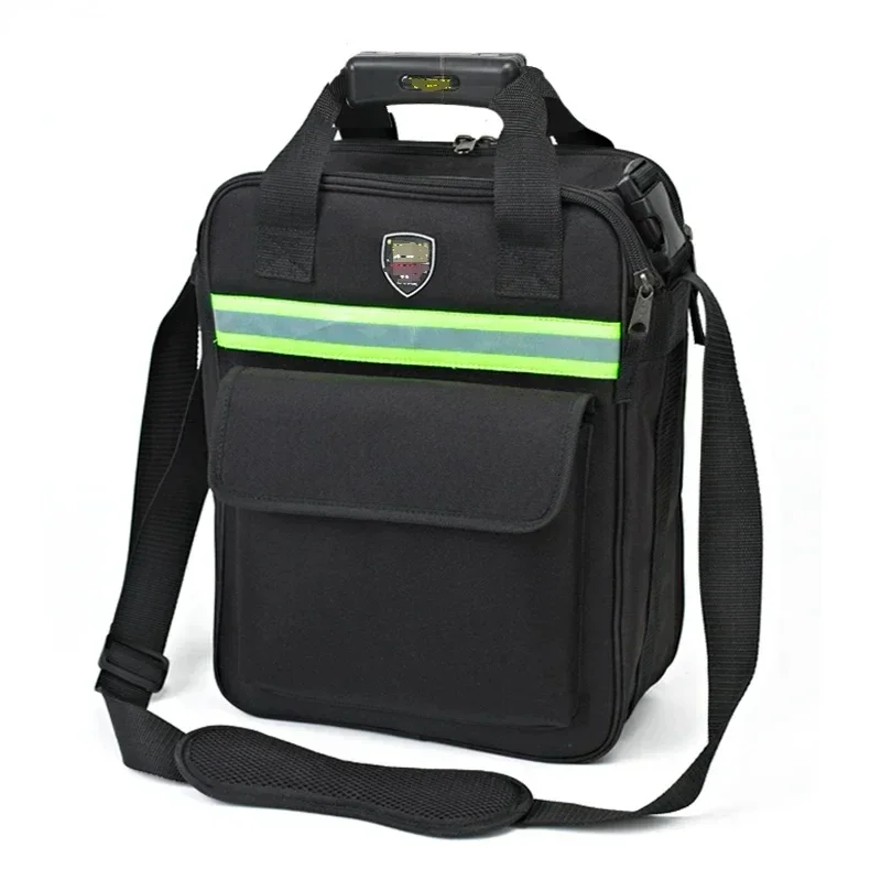 

Сумка для инструментов на одно плечо для электриков, портативный органайзер для инструментов, чемодан для инструментов, чехол для инструментов для обслуживания электриков