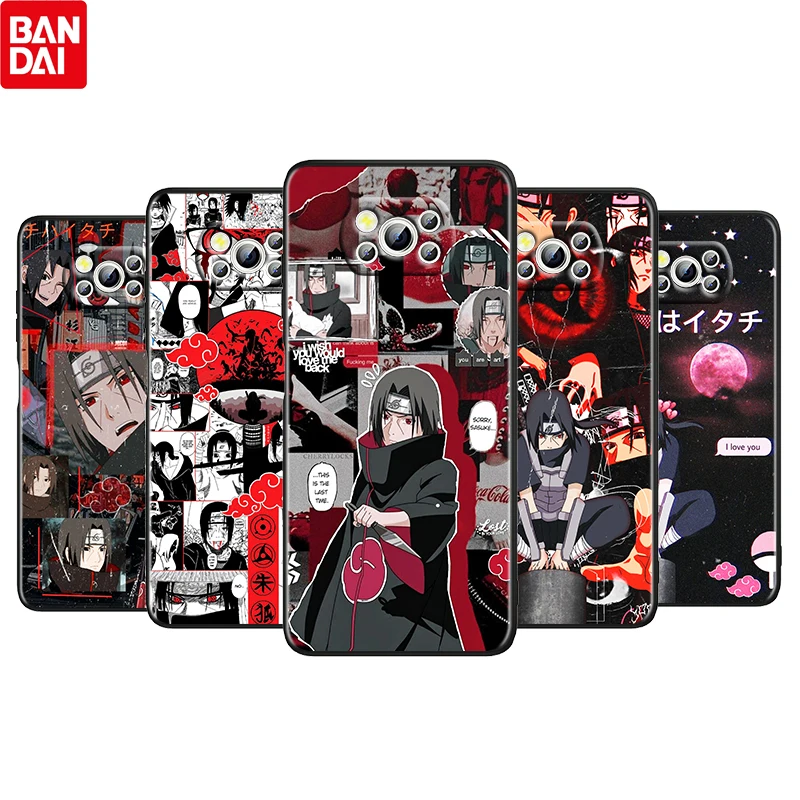 

Naruto Itachi Anime For Xiaomi Poco X3 NFC F3 GT M4 M3 M2 F2 F1 X2 Pro Silicone Soft TPU Black Phone Case Funda Coque Capa Cover
