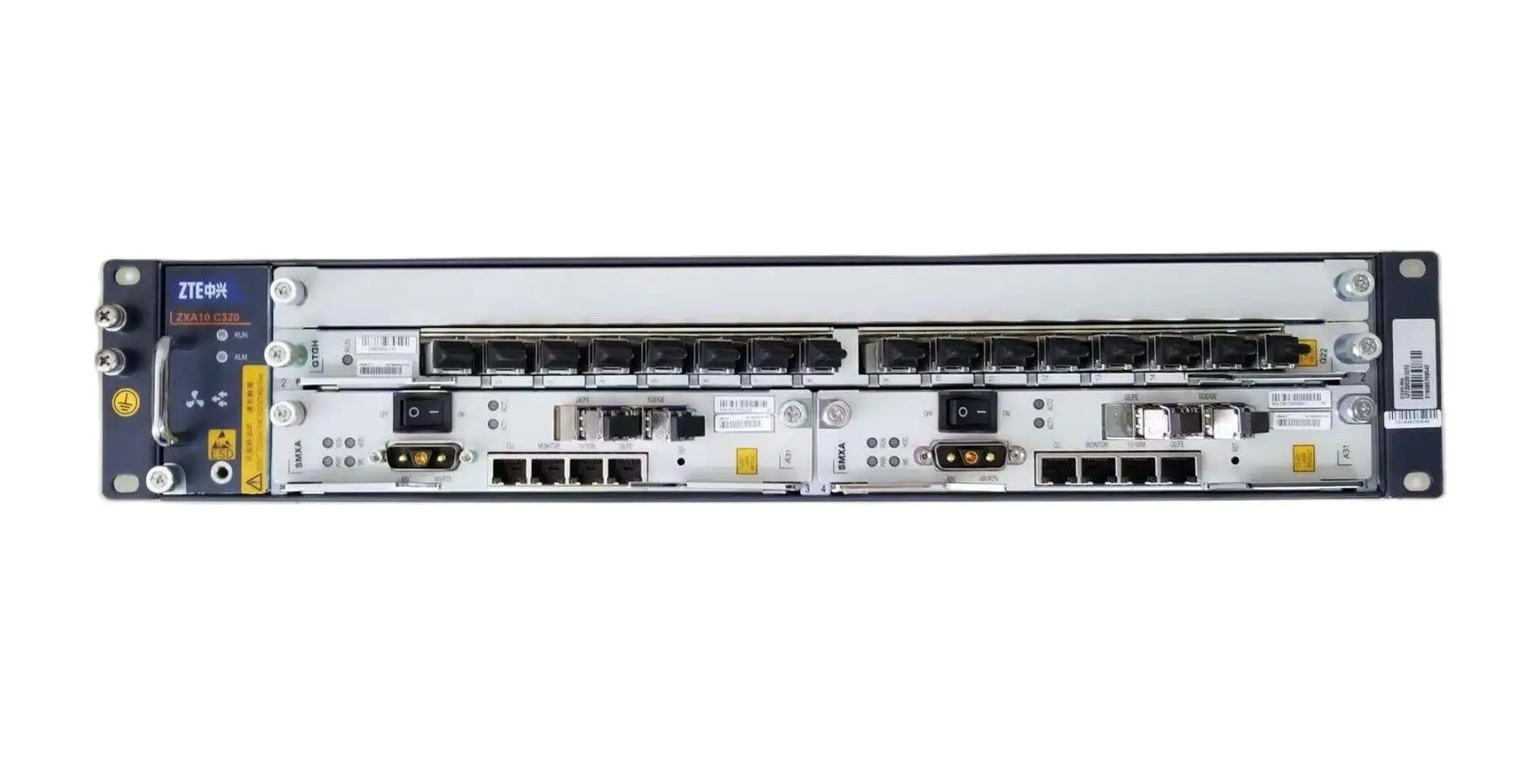 ZTE C320 OLT 10GE 2SMXA основной контроль GPON EPON 16 портов GTGH 8 портов GTGO C + плата, -48 В постоянного тока или 110 В-240 В переменного тока