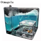 Прозрачная клетка для насекомых и террариума, бокс для наблюдения за муравьями и насекомыми, обучающая модель для детской, акриловая коробка, игрушка