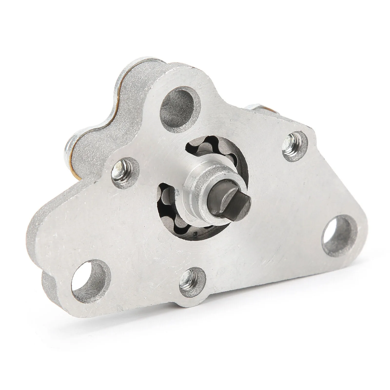 

1PC Oil Pump Assembly Anti-Corrosion Steel Alloy High Reliability High Strength