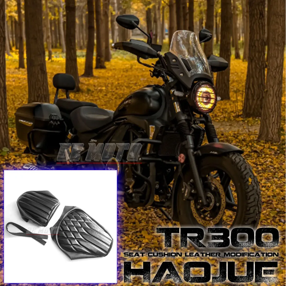 Модифицированная Кожаная подушка для сиденья HAOJUE TR300 мотоцикла 300 RT аксессуары