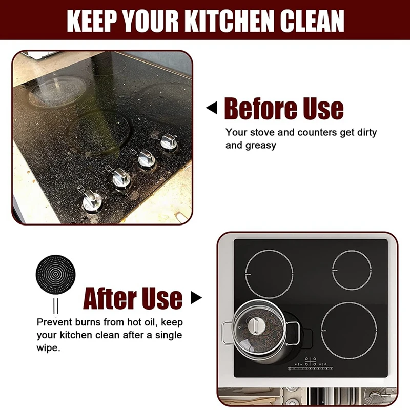 Силиконовый экран от брызг-Многофункциональный масляный и смазочный щит