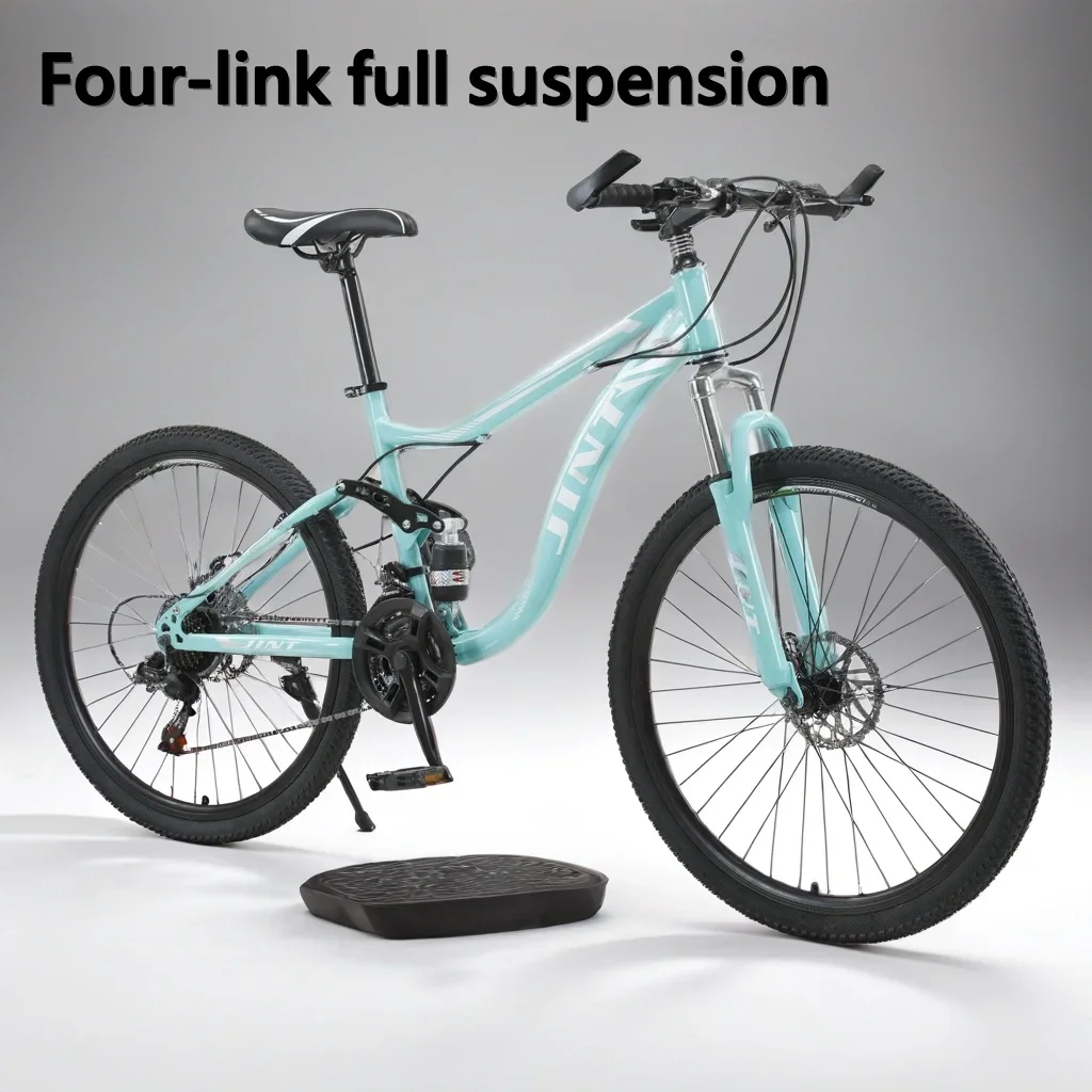 24/26 дюймов MTB полная подвеска для беговых лыж велосипед девочек мягкий хвост