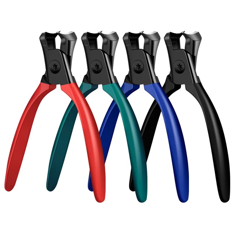 

New Flat Mouth Large Opening Nail Clippers Portable Special Nail Clippers All Stainless Steel Integrated Anti Splash Nail