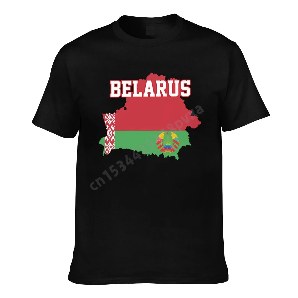 Флаг Беларусь Карта белорусской страны IT'S IN MY DNA Мужская женская футболка