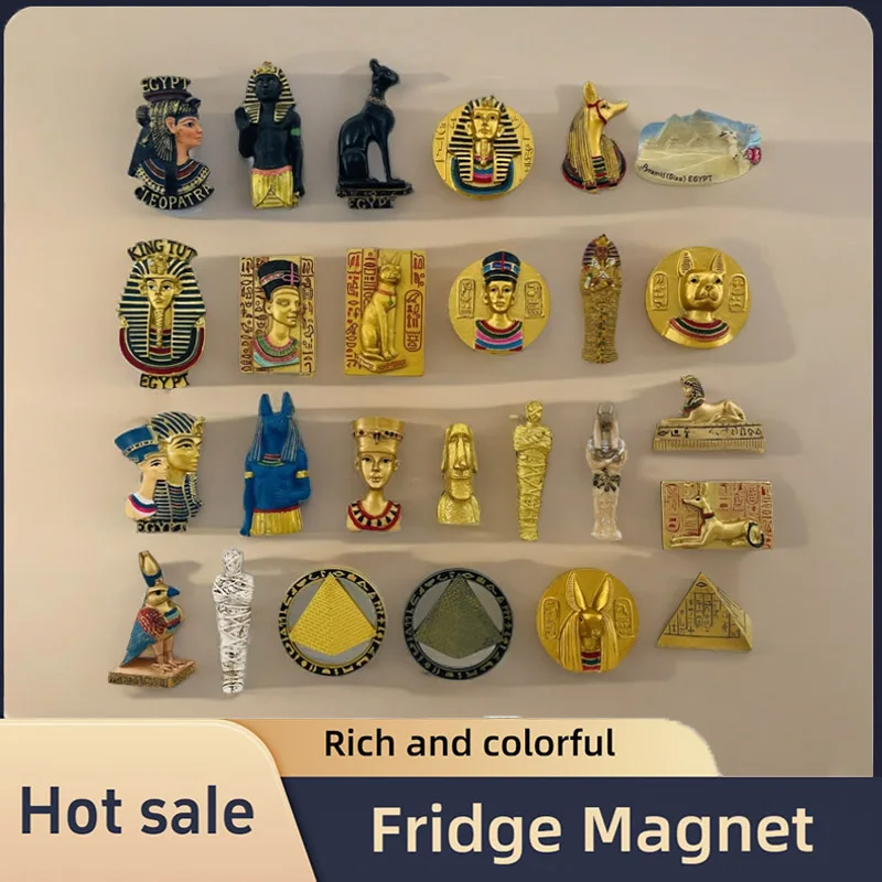 Культурный и креативный магнит на холодильник из Египта туристический сувенир
