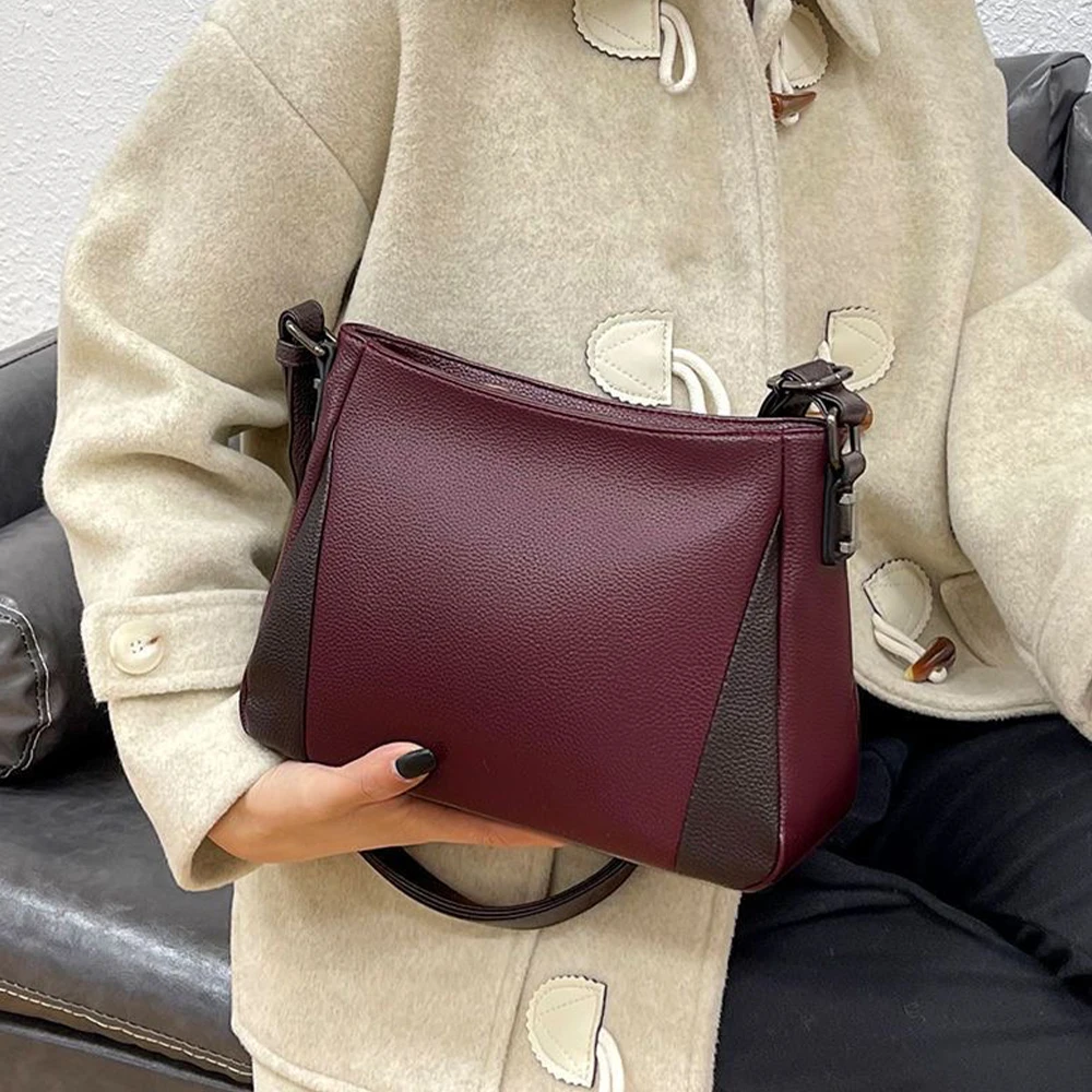 Messenger Europe Luxury Women Shoulder Fashion Bag Hot Sale Designer Genuine Leather Chain Handbags Female New Style Casual Lady