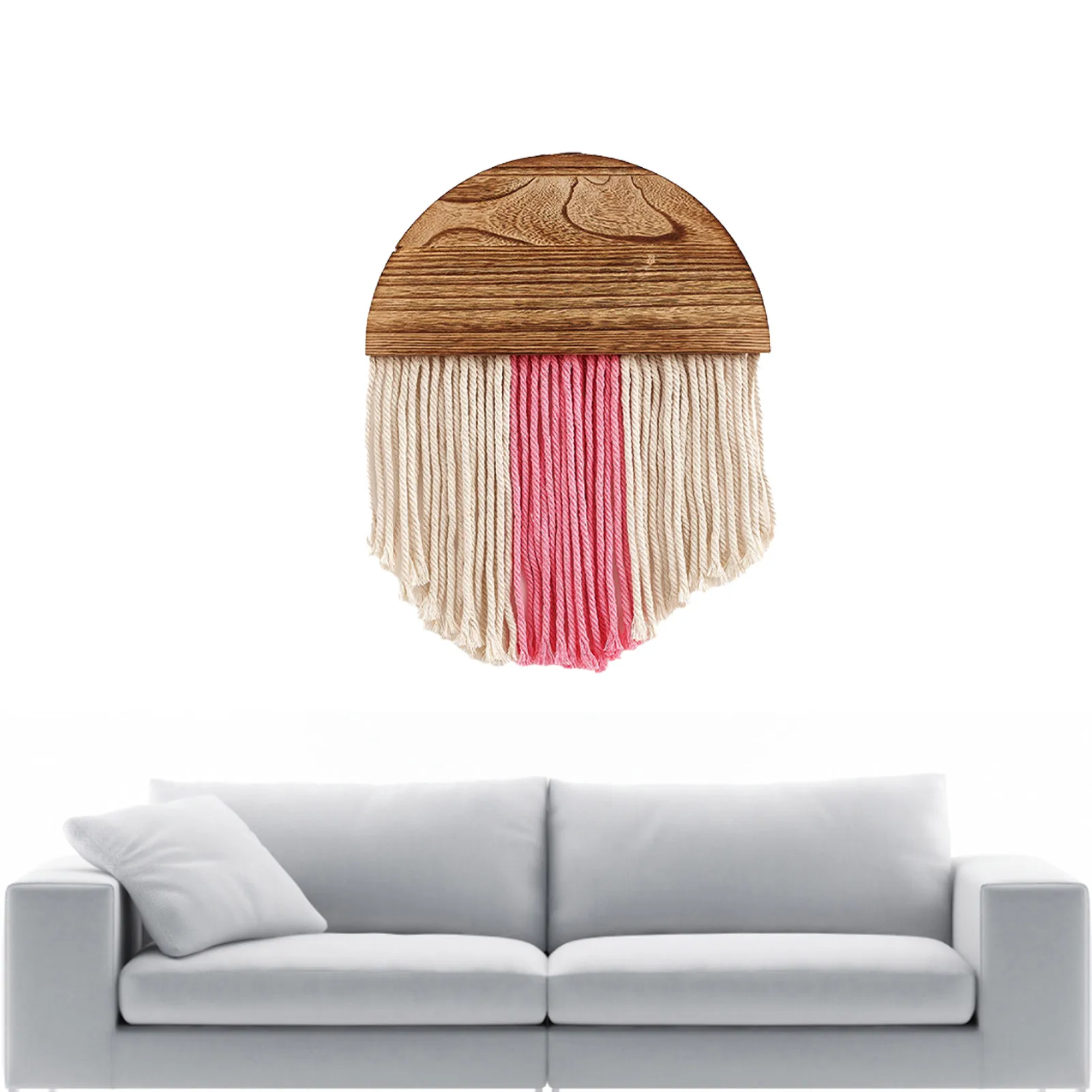 

Macrame Wall Hangings Bohemian Style Macrame Wall Art With Minimalist Design Cotton Decoration For Dorm Bedroom Nursery Living