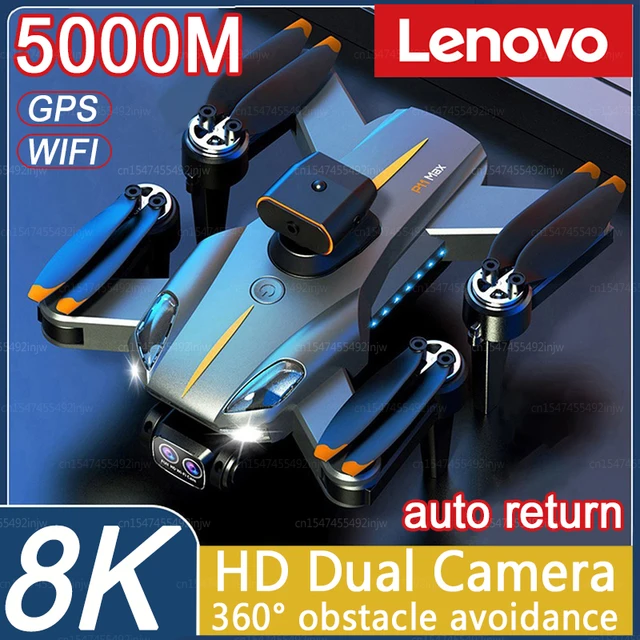 Lenovo-Dron P11S 8K 5G GPS profesional HD fotografía aérea, cámara Dual omnidireccional, evitación de obstáculos, cuadricóptero 1