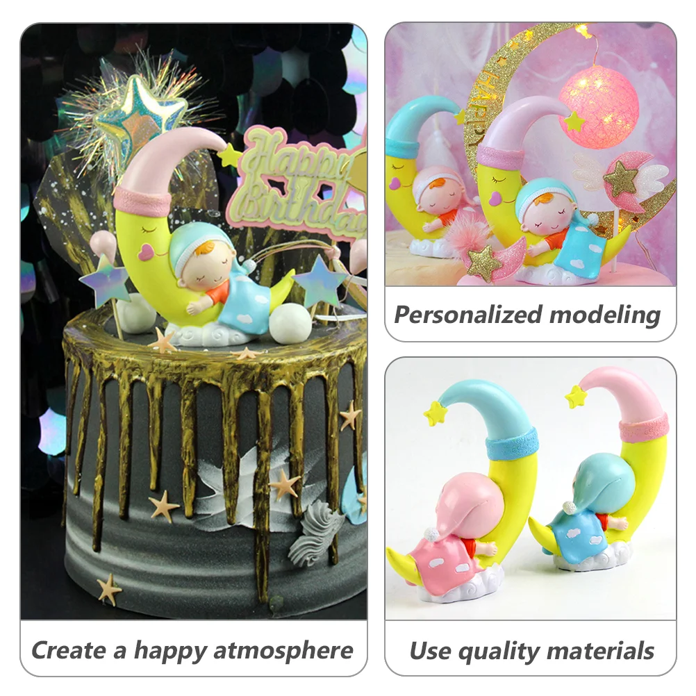 Украшения для торта интерьер автомобиля украшение в стиле Lovley детей украшения на