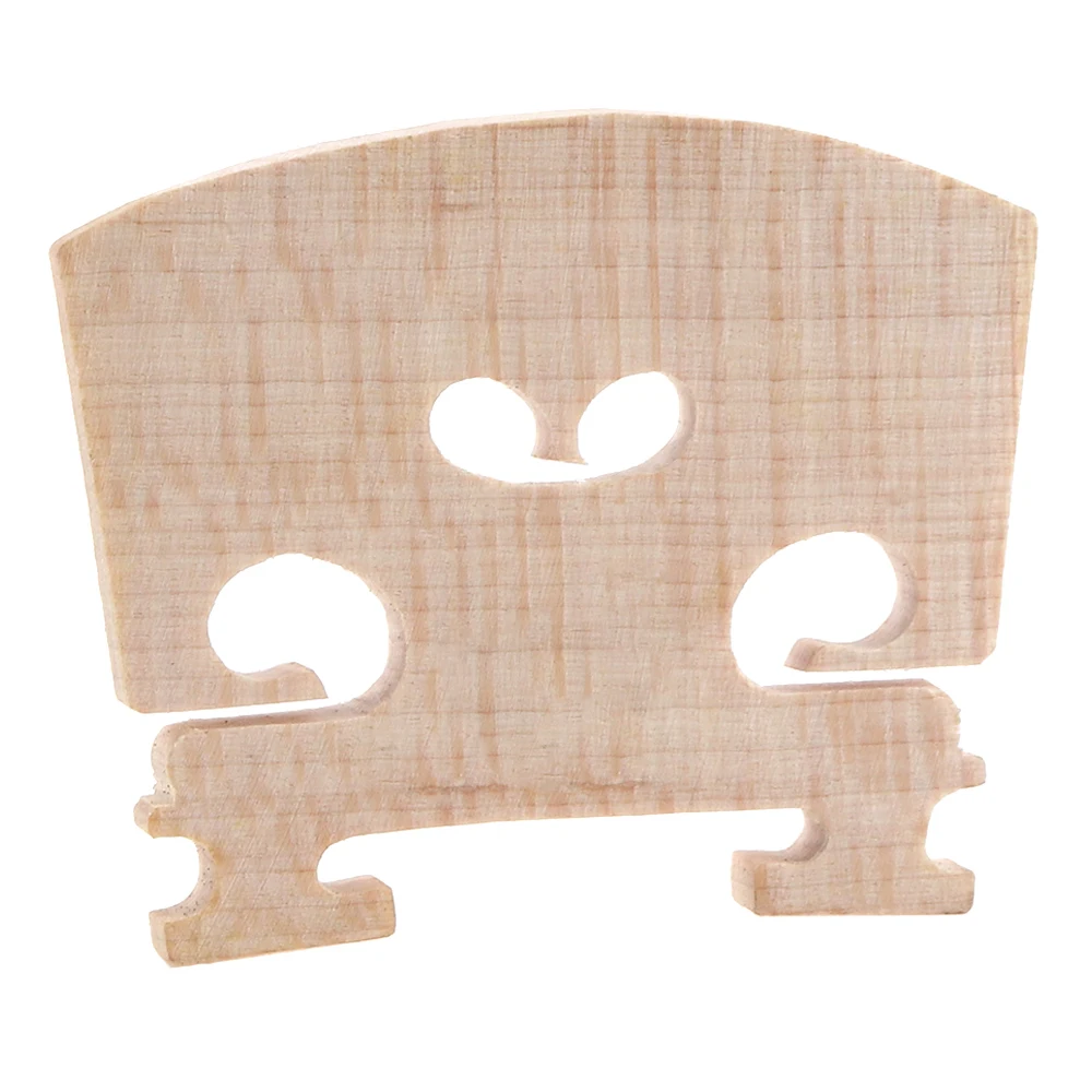 

Genuine Portable Violin Bridge Maple Material for 4/4 Size Violin Accessory