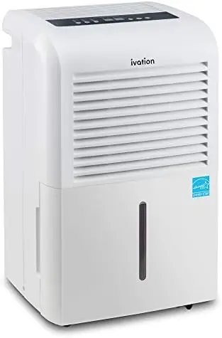 

4,500 Sq Ft Energy Star Dehumidifier with , Large Capacity Compressor Includes Programmable Humidity, Hose Connector, Auto Shuto