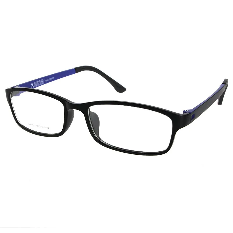 

2XPC 1PC Spectacles Glasses TR90 Ultralight Black Eyeglasses Full Frame Rim Eyewear