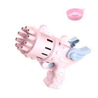 bubble machine10 hole bubble blower toy 2022 upgrade toy gift bubble machine angel wings chasing bubble machine 10 hole bubble