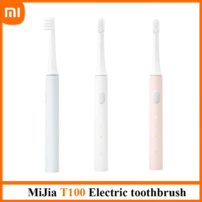 

Xiaomi Mijia T100 звуковая электрическая зубная щетка Mi умная зубная щетка цветная USB перезаряжаемая IPX7 водонепроницаемая для зубной щетки