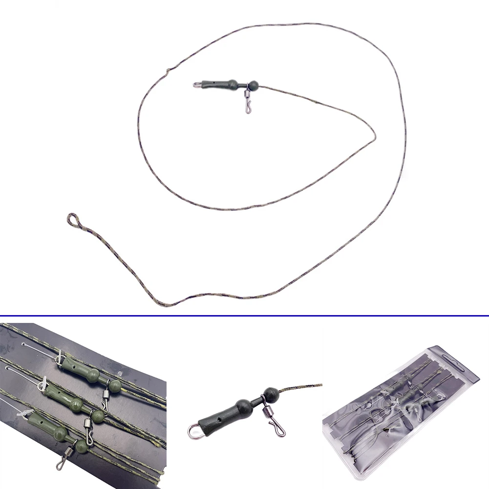 

3pcs 45lb Helicopter Chod Hair Rigs 690mm Chod Carp Fishing Tackle Fish Terminal Outdoor Fishingaccessories Pesca