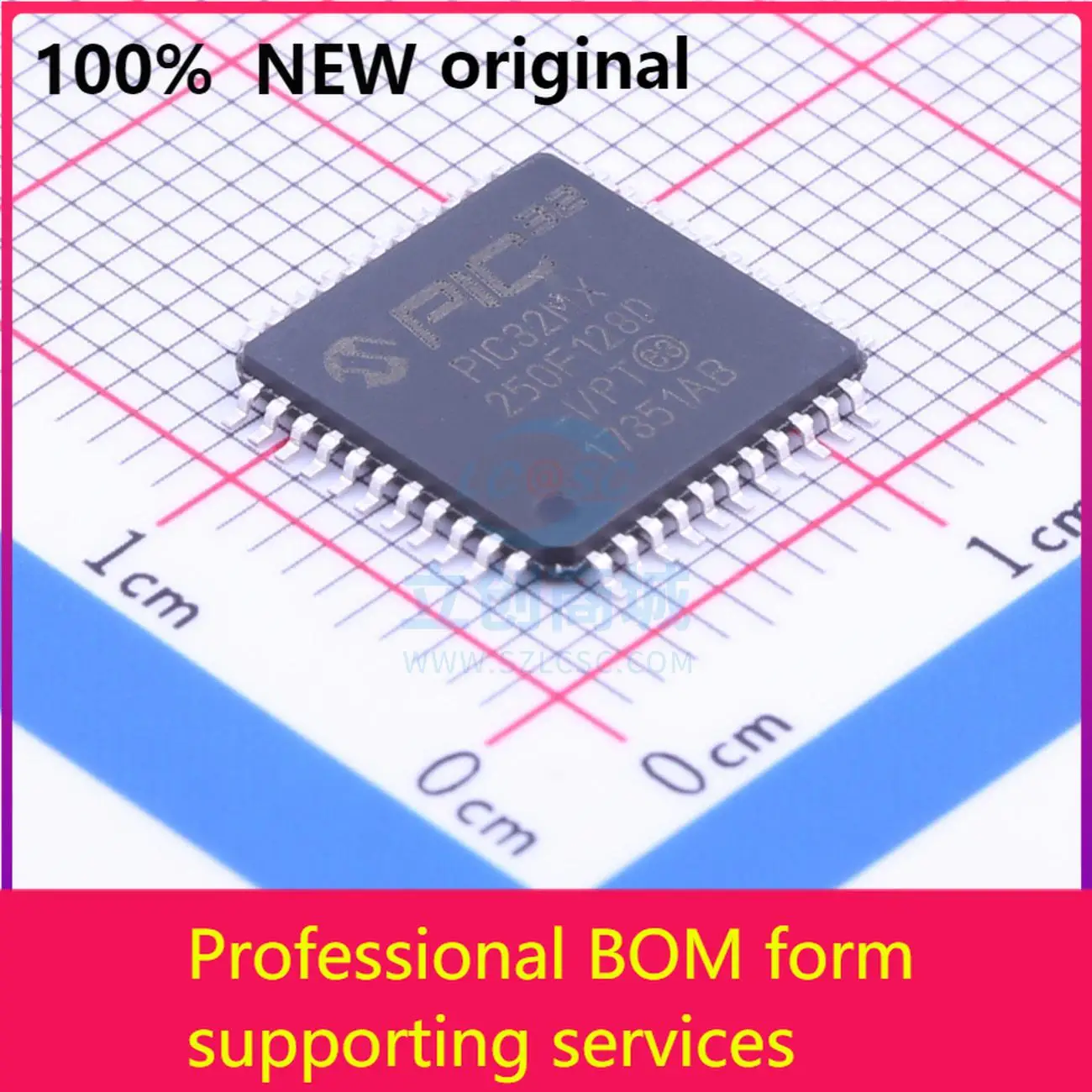 

PIC32MX250F128D-I/PT PIC32MX250F128D-I/P новый оригинальный чип IC оригинал