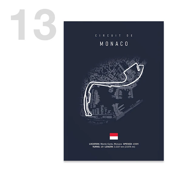 Настенные принты Формула 1 Pina Colada