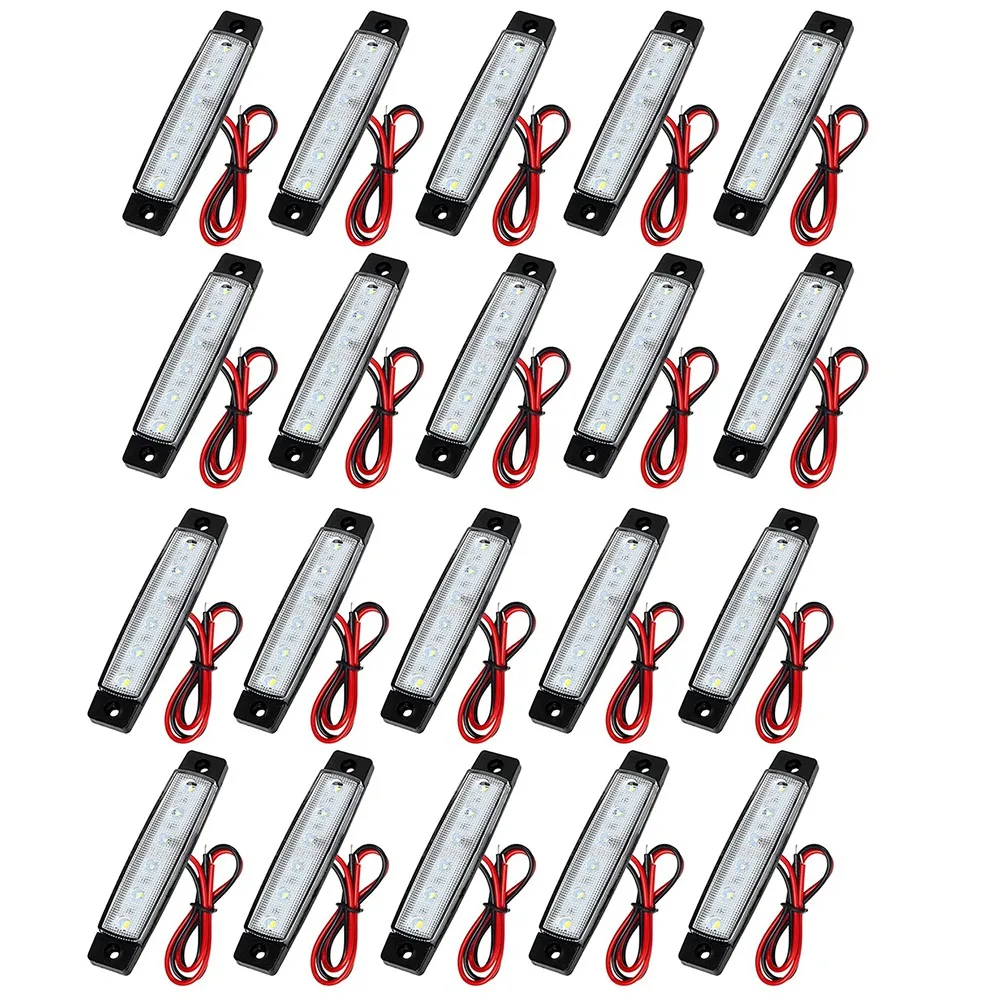 

20X LED Rock Lights, Strip Lights Waterproof Exterior Interior Lights for Golf Cart,Jeep Wrangler,Truck,RV,UTV,ATV,Ford,