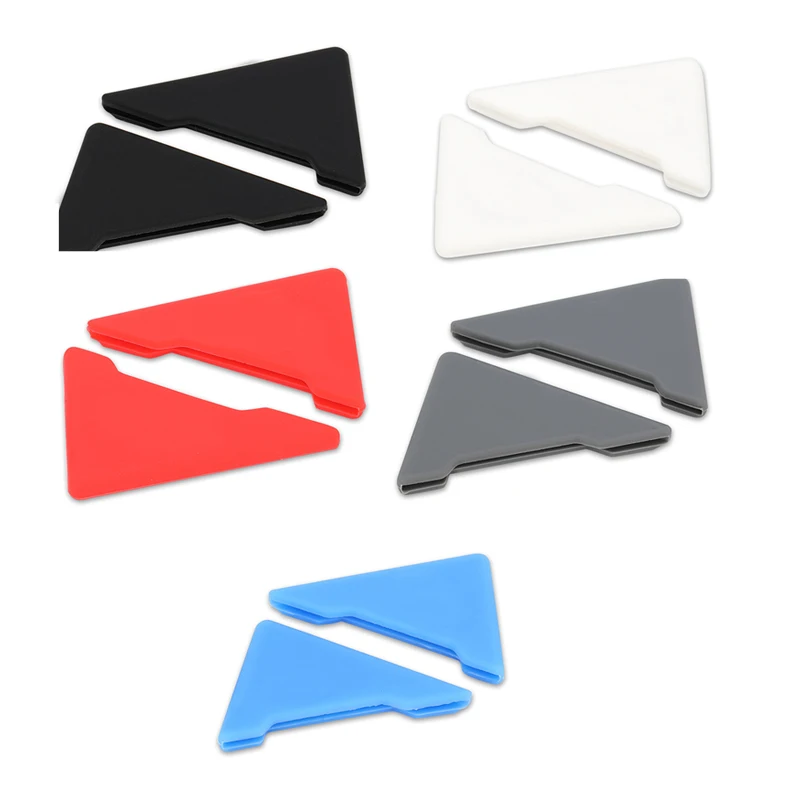 

2PCS Silicone Car Door Corner Cover Car Anti-collision Strip Silicone Door Front Door Corner Protective Cover