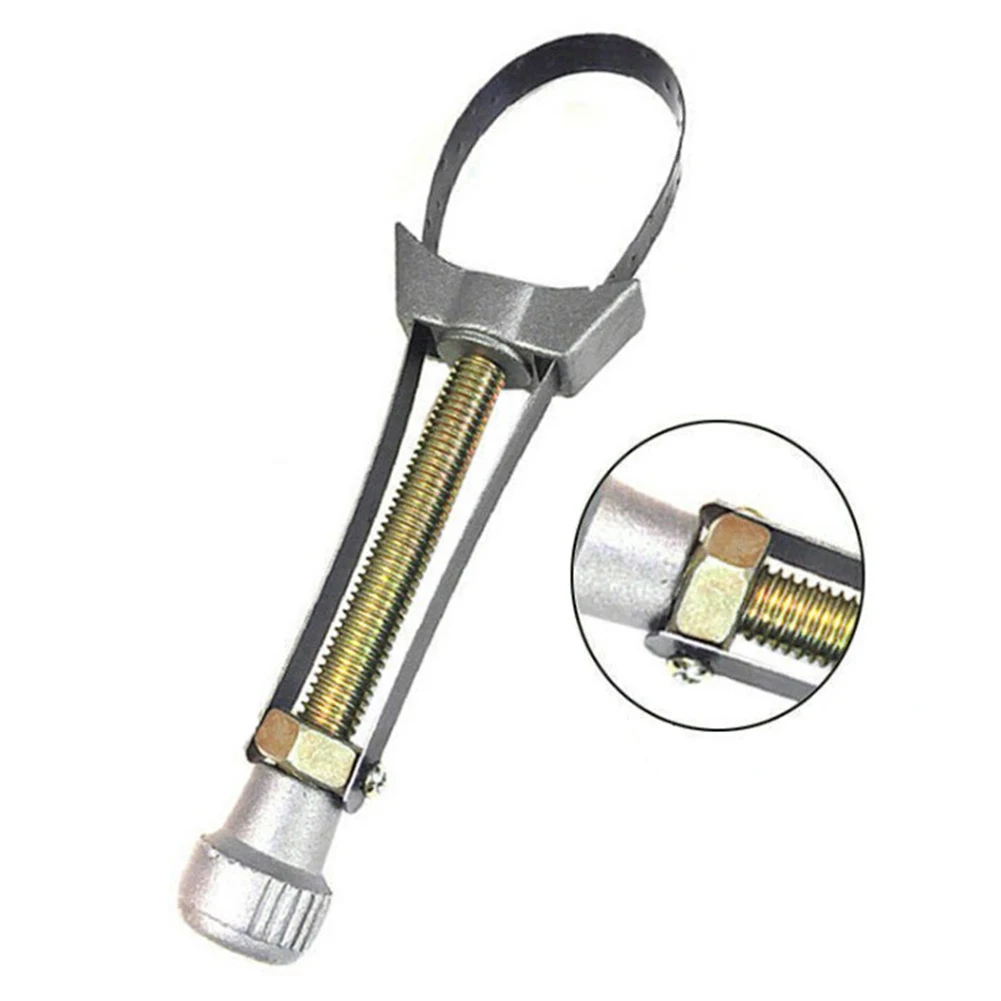 

For Diameter Of 60mm Oil Filter Tool Wrench Lawn Mower Parts Adjustable Deep Knurling Durable High Quality Metal