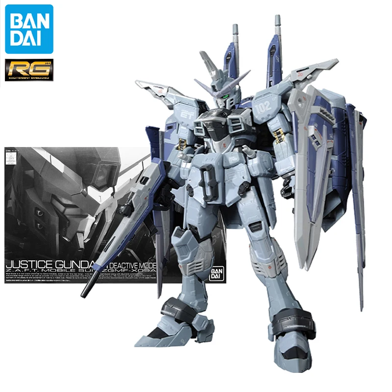 Mg Series 1/100 Justice Gundam Deactive Mode Anime Action Fi