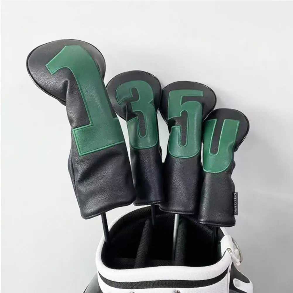 Чехол на голову для гольф-клуба водителей Fairway Woods Hybrids No 1/3/5/U головной убор с