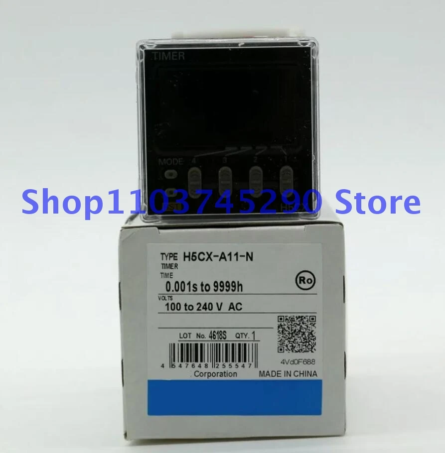 Цифровой таймер H5CXA11N H5CX-A11-N 100-240VAC в оригинальной коробке 1 шт.