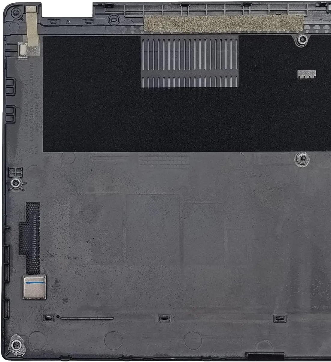 Фото 0V987T V987T для ноутбука Latitude 7410 E7410, нижняя крышка корпуса, основание, D-крышка, черная, AM2UG000A01 №4