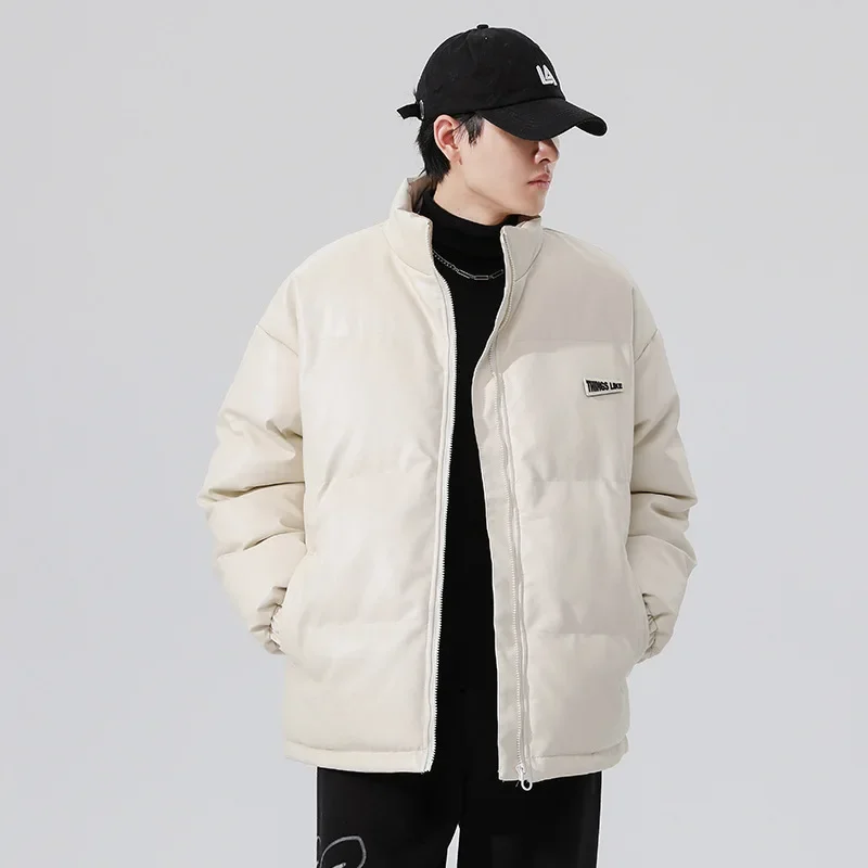 Модное брендовое мужское пальто с хлопковой подкладкой и воротником-стойкой