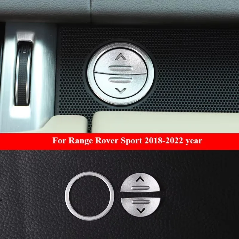 

Для Land Rover Range Rover Sport 2014-2022 Range Rover Vogue 2013-2022 хромированный ящик для хранения автомобиля, кнопка переключения, рамка, накладка