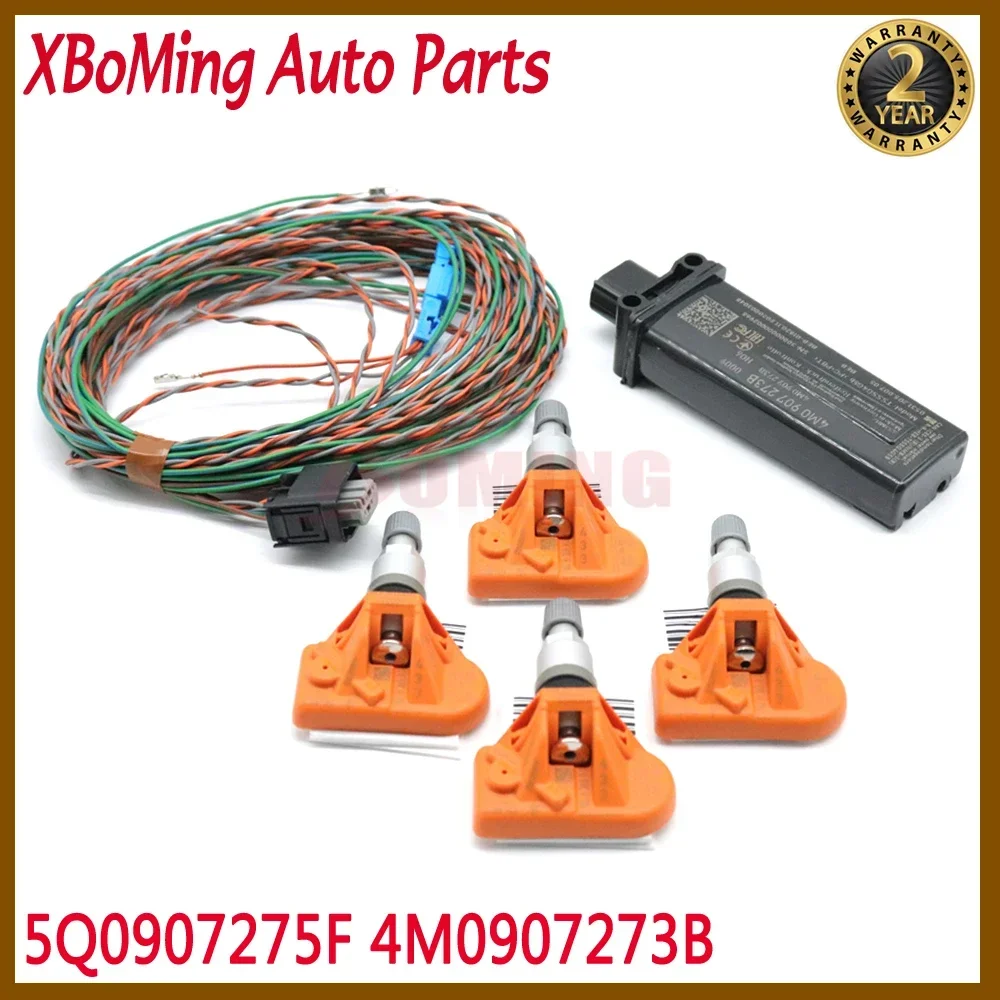 Автомобильный датчик системы контроля давления в шинах TPMS 5Q 0907275 F 4M 0907273 B Для Audi A3