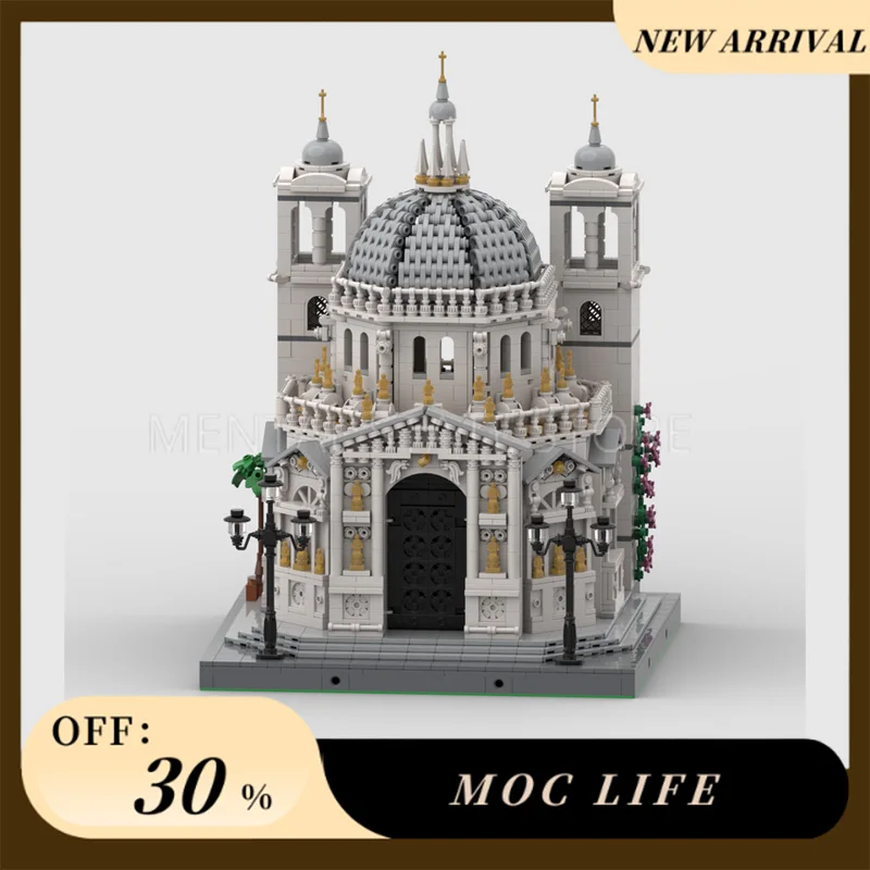 MOC Санта-Мария собор строительные блоки набор