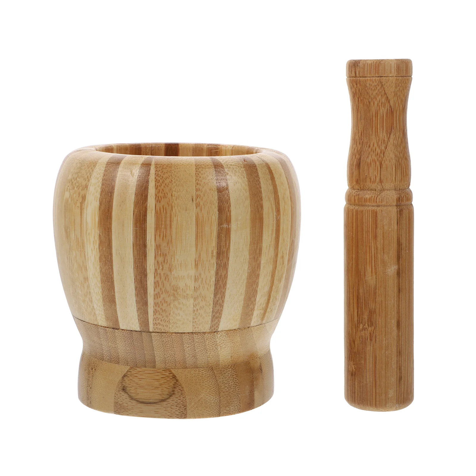 

1Pc Stripe Garlic Paste Device Garlic Masher Household Garlic Grinder (Yellow)