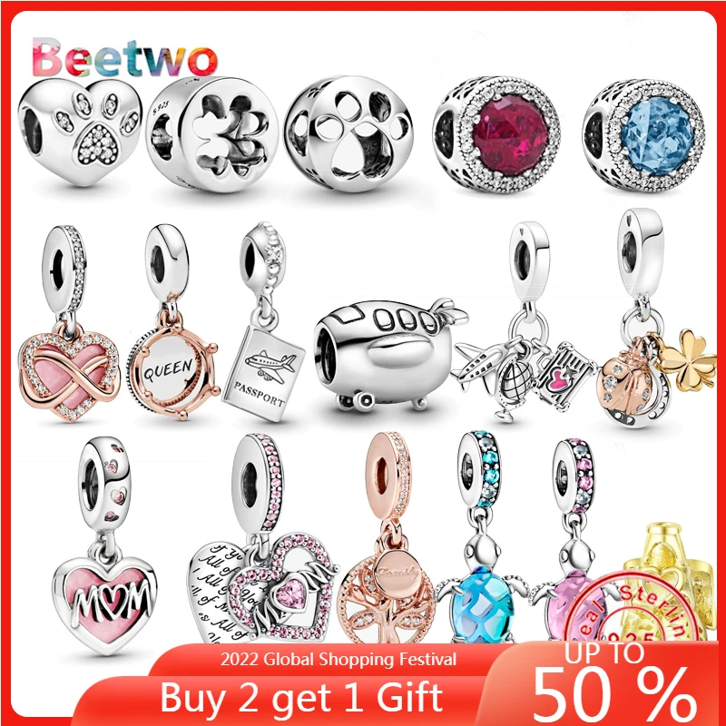 Подходящий оригинальный Шарм-браслет Pan подарок золотой ангел романтика для