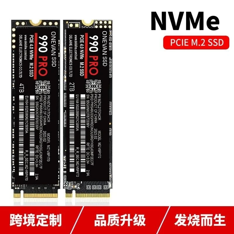 Внутренний твердотельный накопитель M.2 990 pro, 4 ТБ, 1 ТБ, 500 Гб ...