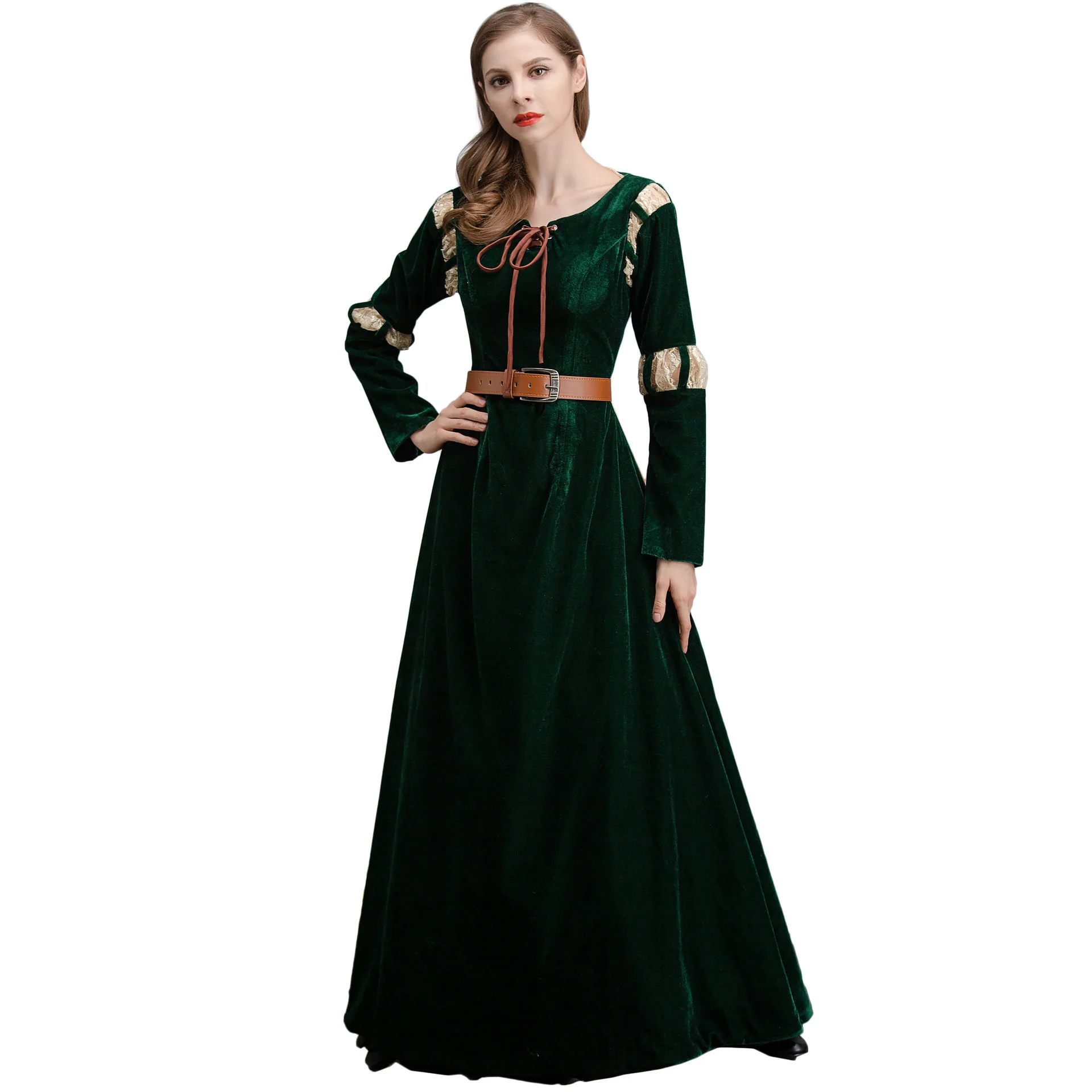 

Adult Cosplay Merida Princess Dress Fancy Masquerade Costume