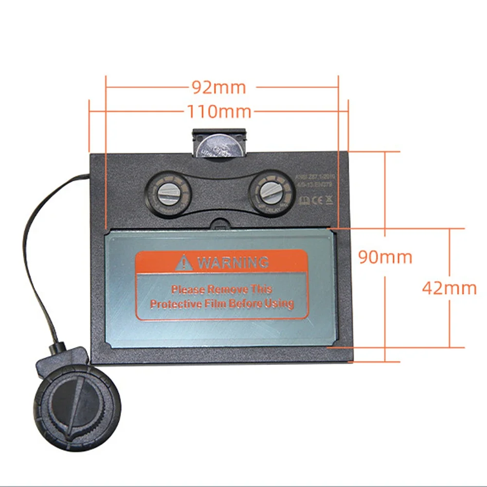 Профессиональные Сварочные Шлемы С Солнечной Батареей Auto-D Pangerching Прозрачные